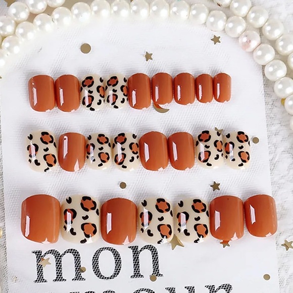 •Cheetah Girl• Luxe Press On Nails - Picture 5 of 5